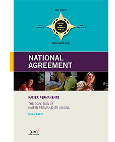 unac pdf 2019 kaiser contract 2010 Partnership Labor   National Management Agreement